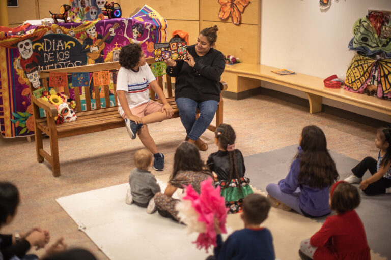 Wave Hill Dia de los Muertos Indoor Storytelling credit Dave Sanders